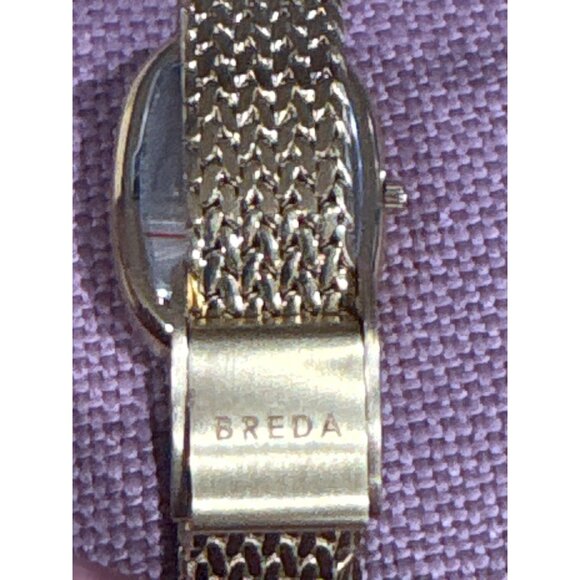 Breda Jane Watch in Gold White New with Box Womens Pearl - Picture 10 of 16